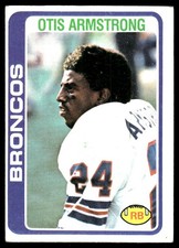 Otis Armstrong 1978 Topps #465 Broncos NFL READ FREE SHIPPING AutographDen