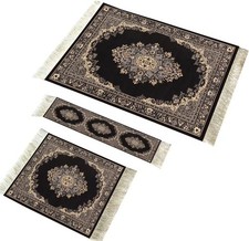 Oriental Rug Style Mouse Pad, W/ Free Matching Mini Carpet Coaster And Bookmark