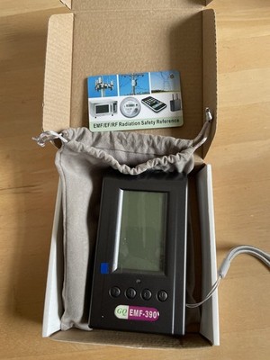 GQ EMF-390 EMF/HF Strahlungsdetektor Mehrfeldmessgerät mit Spektrumanalysator