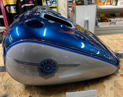 NOS Gas tank 2000 FLSTF FATBOY DIAMOND ICE SINISTER BLUE PEARL