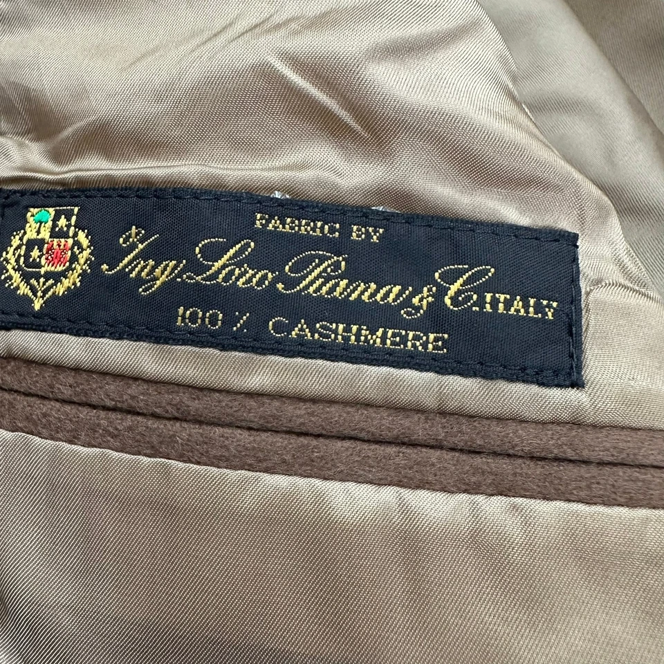 Blazer Hart Schaffner Marx Masculino 39S Cashmere Loro Piana Tecido Preppy Clássico - Imagem 3 de 4