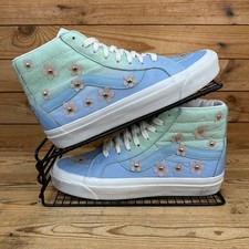 Vans Turnschuhe Damengröße UK 6 sandfarbene Lian Wangen Spongebob Skater Sk8 hohe Schuhe