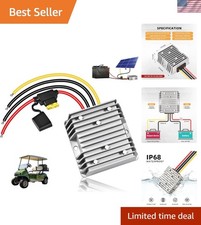 36V 48V to 12V Converter 20A 240W DC-DC Step Down, 48V to 12V Converter Golf ...