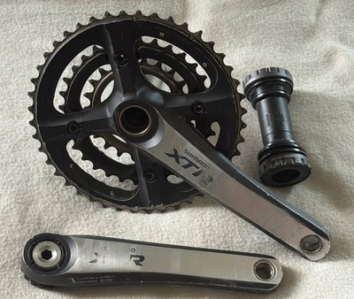 Shimano Deore XTR FC-M970 44/32/22T 175mm Hollowtech II Kurbeln Inkl. Innenlager