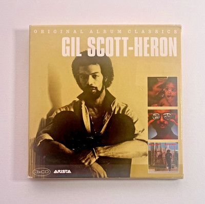 Gil Scott-Heron, Original Album Classics CD 3-Disc Set Funk, Jazz, Reggae