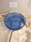 Pyrex cobalt blue 9.5in scalloped Rim And Handles 229-9.5 Pie Dish