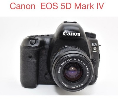 Canon EOS 5D Mark IV Digitale Spiegelreflexkamera mit EF 35-80mm Objektiv Set