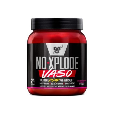 Pre Workout Powder for Athletes - BSN N.O. Xplode Watermelon 24 Servings