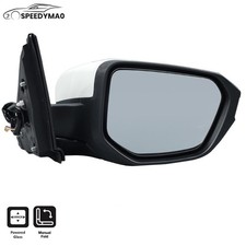 Pearl White Rh Side Mirror For Honda Civic Lx Dx 2016-2021 Passenger Manual Fold Pearl White Rh Side Mirror For Honda Civic Lx Dx 2016-2021 Passenger Manual Fold