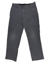 Wrangler Grey Stretch Chino Trousers 32W 29L