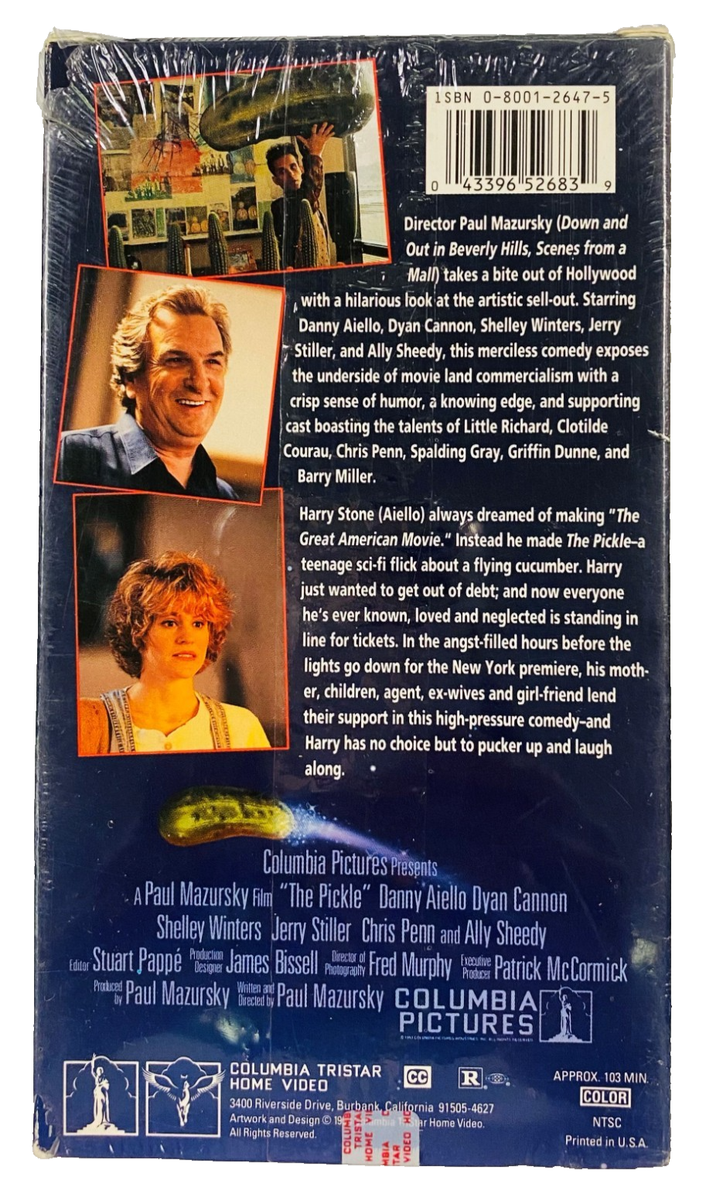 The Pickle (VHS, 1993, Closed Captioned) for sale online | eBay