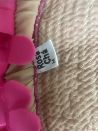 Authentic Rosa Cha Pink Mermaid Two Piece Swimsuit Brazil Sz Med - Picture 12 of 24