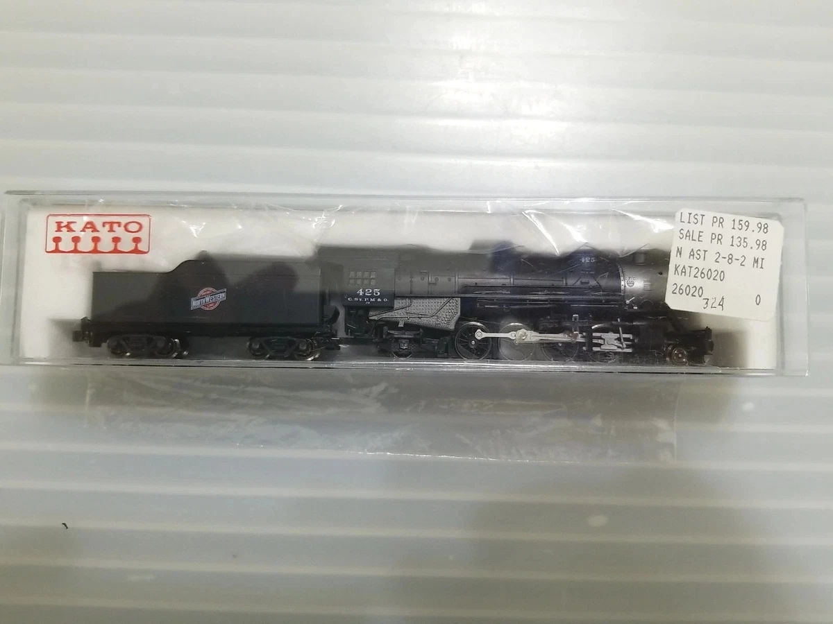 Kato Mikado In N Scale Model Railroad Locomotives for sale | eBay