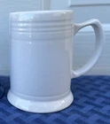 Fiesta Ware White 20 OZ Pint Mug/Stein. NO OFFERS