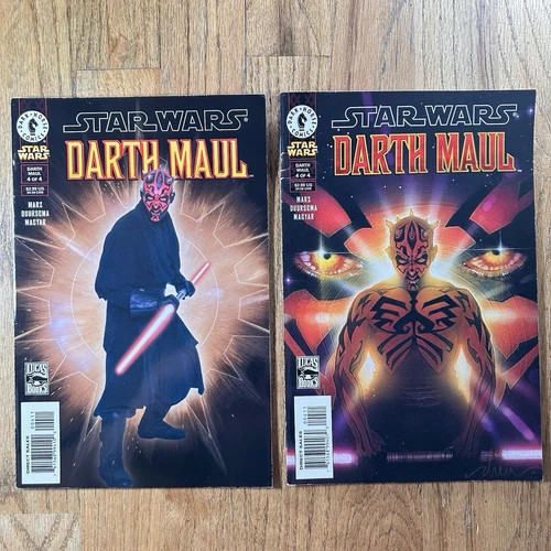 Star Wars Darth Maul #4 Drew Struzan & Photo Covers Dark Horse Comics 2000 FN/VF