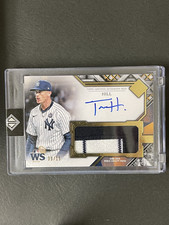 2025 Topps Transcendent Collection Tim Hill World Series Patch Autograph /15