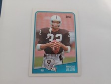 1988 Topps - Marcus Allen #328 LA RAIDERS NM-MT CONDITION