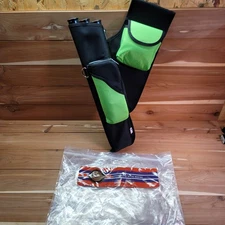 Neet Target Quiver Neon Green Bow Hunting N-TL-301 Trim Lite LH New NOS USA