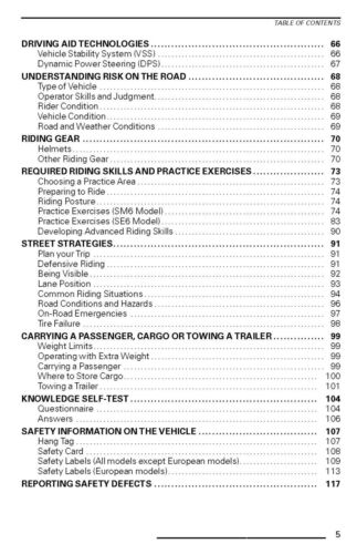 Libro manual del propietario Can Am 2016 Spyder RT. - Imagen 4 de 11