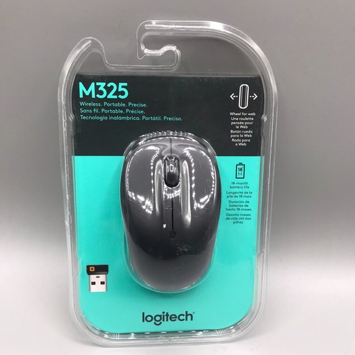 LOGITECH M325 Wireless USB Mouse New in Packaging
