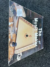 Vintage The Music Maker Melody Harp Award Winning Lap Harp with 12 Song Sheets