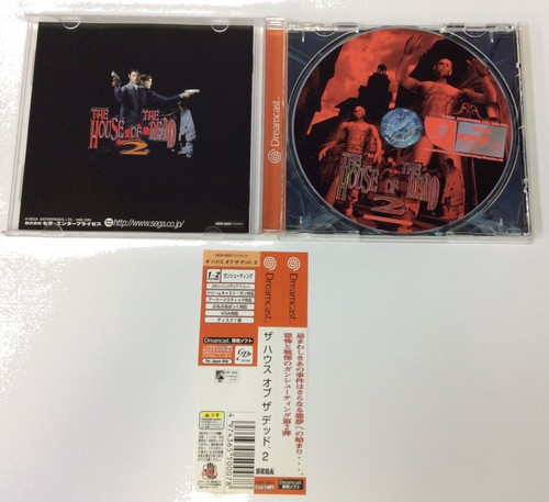 Sega Dreamcast DC The House of the Dead 2 Japan w/ Box and Manual 6738 SP - Picture 3 of 4