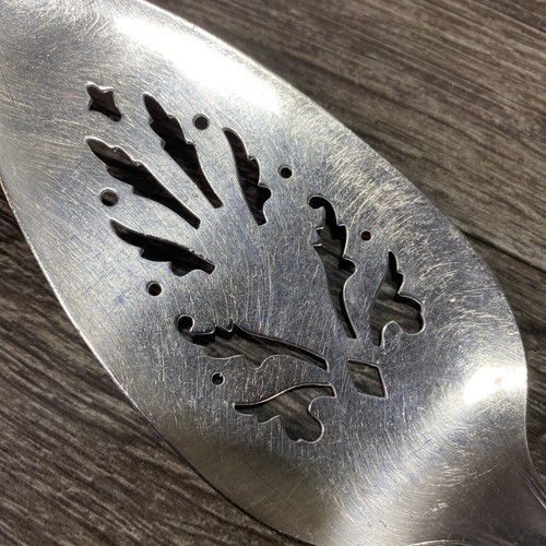 Vintage Pie Server Wm A Rogers A1 PLUS Silver Plated Oneida Ltd Dessert Spatula - Picture 10 of 10
