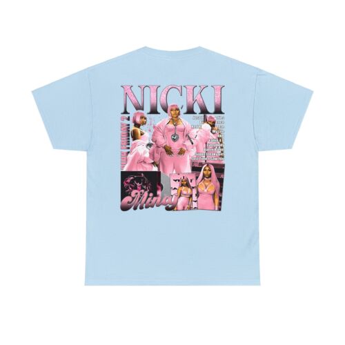 Nicki Exclusive | Pink Friday 2 Minaj Album Graphic T-shirt | Heavy Cotton - Picture 8 of 16