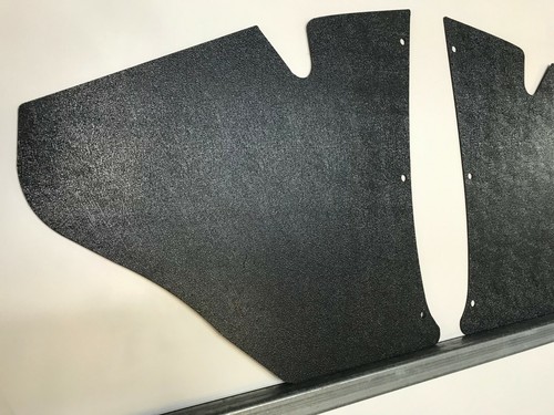 Black ABS Waterproof Kick Panels Fits Holden EH EJ Sedan Wagon Ute x2 - Picture 3 of 7