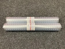 2Pcs Clear Plastic Runner Rug Carpet Protector Multi/Grip 26inx 72in Pre-Owend