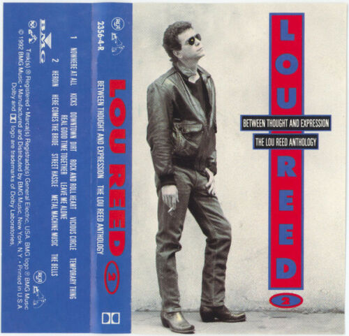 Lou Reed Anthology 3x CASSETTE TAPE Box Set With Book! ex-velvet underground NEW - Picture 2 of 5