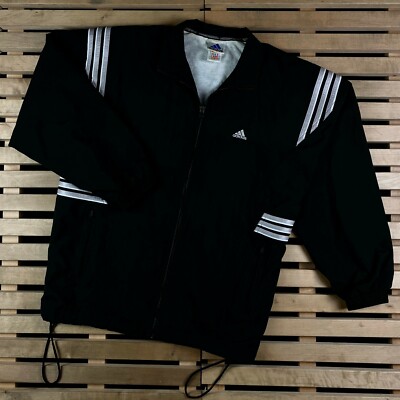 Mens Rare Adidas Vintage Jacket Size L