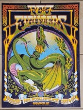 Póster Foo Fighters Charlotte 2024 PNC XX/540 Fandy Darisman