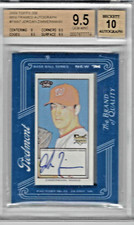 2009 Topps 206 Jordan Zimmerman Framed Mini Auto #FMA7 BGS 9.5/Auto 10 (JBC546)