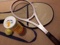 Head Arthur Ashe Competition 2 Boron Flex Tennis Racket + Cover