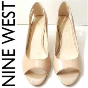 taupe pumps size 8