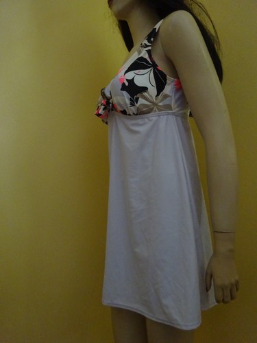 Badekleid Badeanzug Badeanzugkleid bpc selection bonprix 40 weiß NEU! - Bild 11 von 13