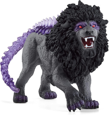 Schleich Eldrador Creatures - Mythical Shadow Lion Action Figure - Highly Detail