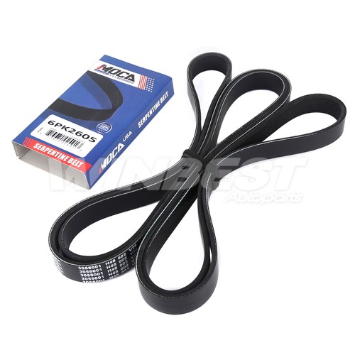Serpentine Accessory Belt Drive Component Kit for Ford Explorer F150 Expedition - Picture 6 of 24