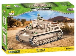 Cobi Historical Collection559-Teile WW2 Panzer IV Ausf. G (2546)