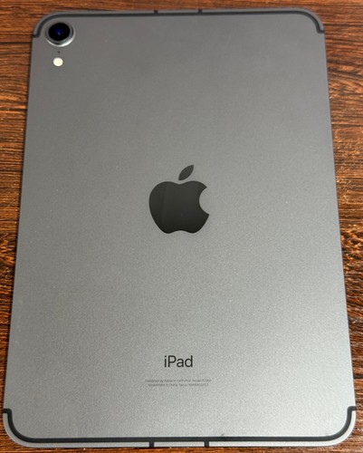 Apple iPad mini (6th Gen) 64GB Wi-Fi + 5G Cellular Gray - 100% Batt - Scratches - Afbeelding 5 van 5