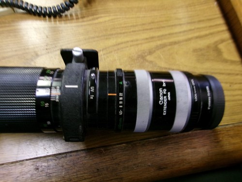 CANON LENS TD 400MM 1:4.5 SSC W/ EXTENDER - Imagen 4 de 7