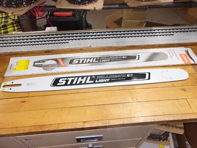 Stihl OEM 28" Light ES Guide Bar - 3/8 Pitch, .050 Gauge, 91DL For 046, 460, 500i