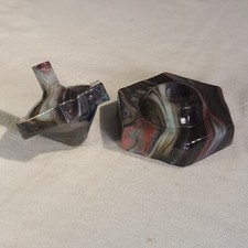 ANDY DAVIS, Glass Art Spinning Hex Top Base, Ultra Run , 262E