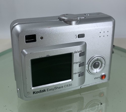 Kodak Digital Camera EasyShare C530 5.0MP Silver WITH 1.0GB SD CARD Tested - 295 - Picture 5 of 8