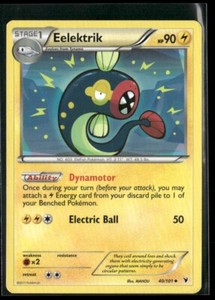 Pokemon TCG Eelektrik 40/101 Noble Victories