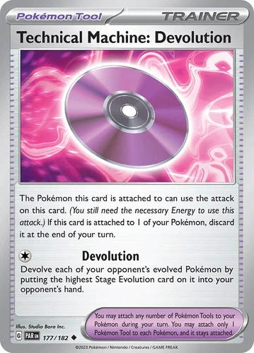Technical Machine: Devolution Pokémon TCG Cards