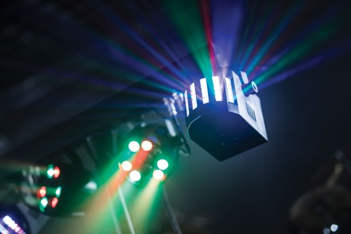 QTX LED Party FX Bar w/ Stand 2x RGBW Par Lights & Remote Portable Lighting Set - Picture 10 of 10