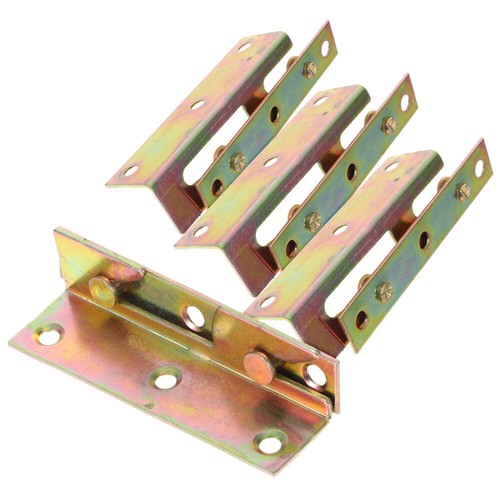 Accesorios para conectores de cama de 4 piezas soportes de repuesto para herrajes para niños pequeños - Imagen 5 de 12