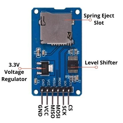 Data logging Micro SD TF card reader board shield module SPI F Arduino, Raspberr - Image 3 of 4